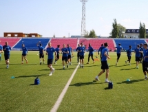 Фоторепортаж с предыгровой тренировки «Иртыша»