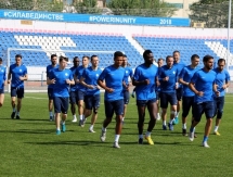 Фоторепортаж с предыгровой тренировки «Иртыша»