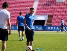 Фоторепортаж с предыгровой тренировки «Иртыша»