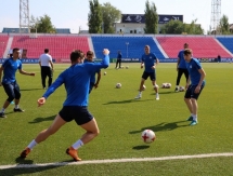 Фоторепортаж с предыгровой тренировки «Иртыша»