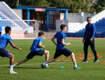 Фоторепортаж с предыгровой тренировки «Иртыша»