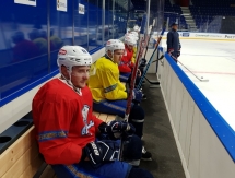 Фоторепортаж с тренировки «Барыса» в Уфе