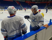 Фоторепортаж с тренировки «Барыса» в Уфе