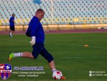 Фоторепортаж с предыгровой тренировки «Акжайыка»