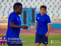 Фоторепортаж с предыгровой тренировки «Акжайыка»