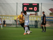 Фоторепортаж с матча Первой лиги «Кайрат А» — «Кыран» 1:0