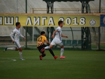 Фоторепортаж с матча Первой лиги «Кайрат А» — «Кыран» 1:0