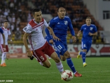 Фоторепортаж с матча Премьер-Лиги «Актобе» — «Жетысу» 2:3