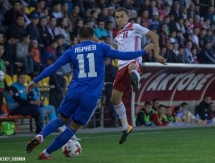 Фоторепортаж с матча Премьер-Лиги «Актобе» — «Жетысу» 2:3