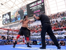 Фоторепортаж с открытой тренировки Геннадия Головкина