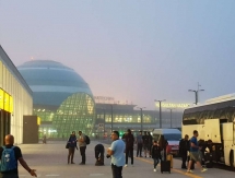 Фоторепортаж с прибытия АПОЭЛа в Астану