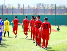 Фоторепортаж с матча Кубка Президента РК Кыргызстан U-17 — Казахстан U-16 0:4