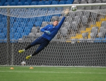 Фоторепортаж с тренировки сборной Казахстана