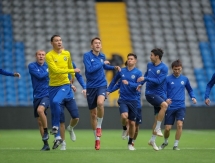 Фоторепортаж с тренировки сборной Казахстана