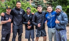 Фото с тренировки Геннадия Головкина в зале Big Bear