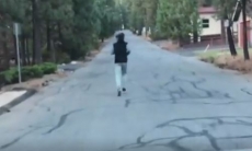 Видео с пробежки Головкина на тренировке в Big Bear