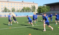 Фоторепортаж с предыгровой тренировки «Окжетпеса»
