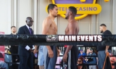 Нурсултанов и Ашкеев прошли взвешивание перед боями в андеркарде Ковалев — Альварес