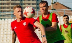 Фоторепортаж с предыгровой тренировки «Кайсара»