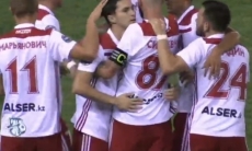 Видео гола Симчевича матча Премьер-Лиги «Актобе» — «Астана»