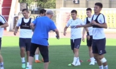 Видео предыгровой тренировки «Ордабасы»