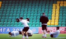 Видео тренировки «Тобола»