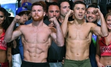 Сколько весил Головкин за 30 дней до первого боя с «Канело» и сейчас