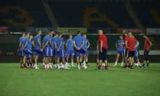 Фоторепортаж с предыгровой тренировки «Сигмы» в Алматы