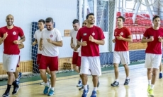 Фоторепортаж с тренировки «Кайрата»