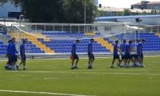 Видео предыгровой тренировки «Жетысу Б»