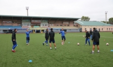 Фоторепортаж с тренировки «Окжетпеса»