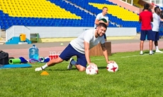 Фоторепортаж с тренировки «Акжайыка»