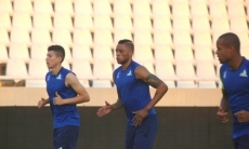 Фоторепортаж с предыгровой тренировки «Астаны» на Кипре