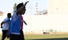 Фоторепортаж с вечерней тренировки «Атырау»