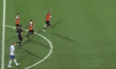 Видео гола Шахметова матча Премьер-Лиги «Иртыш» — «Шахтер» 1:1