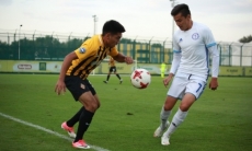 Фоторепортаж с матча Первой лиги «Кайрат А» — «Кыран» 1:0