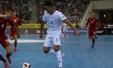 Сборная Казахстана пропустил четыре гола от России в певром тайме финала ЧМ