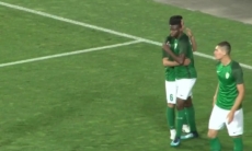 Видео второго гола Аденидже матча Премьер-Лиги «Кайрат» — «Атырау»