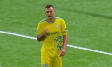 Видео третьего гола Щеткина матча Премьер-Лиги «Астана» — «Кызыл-Жар СК»