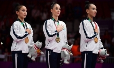 «У меня слов даже нет». Наставница гимнасток, принесших Казахстану седьмое «золото» Азиады-2018