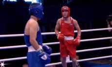 Видео победного боя казахстанского боксера над россиянином в финале МЧМ-2018