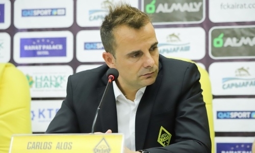 Карлос Алос назвал причину поражения «Кайрата» и ответил на вопрос об отставке