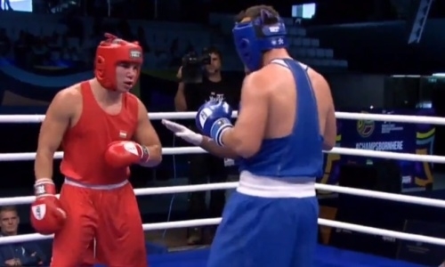 Нокдаун и выбитая капа. Видео брутальной победы казахского супертяжа на МЧМ-2018