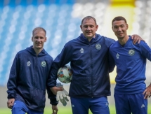 Фоторепортаж с тренировки сборной Казахстана