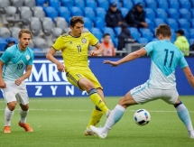 Фоторепортаж с матча отбора на чемпионат Европы-2019 Казахстан-U21 — Словения-U21 0:0.