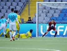 Фоторепортаж с матча отбора на чемпионат Европы-2019 Казахстан-U21 — Словения-U21 0:0.