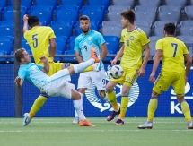 Фоторепортаж с матча отбора на чемпионат Европы-2019 Казахстан-U21 — Словения-U21 0:0.