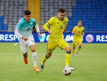 Фоторепортаж с матча отбора на чемпионат Европы-2019 Казахстан-U21 — Словения-U21 0:0.