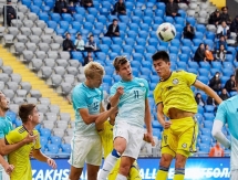 Фоторепортаж с матча отбора на чемпионат Европы-2019 Казахстан-U21 — Словения-U21 0:0.