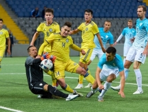 Фоторепортаж с матча отбора на чемпионат Европы-2019 Казахстан-U21 — Словения-U21 0:0.